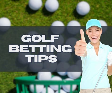 golf betting tips